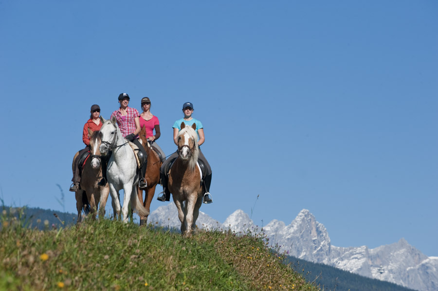 Altenmarkt Zauchensee Tourismus Sport Natur Reiten Pferde